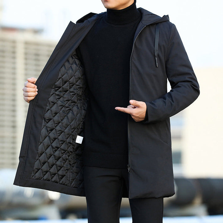 Parka pour homme | Vêtements d'hiver imperméables à capuche 0