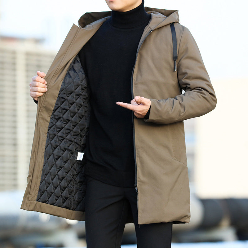 Parka pour homme | Vêtements d'hiver imperméables à capuche 1