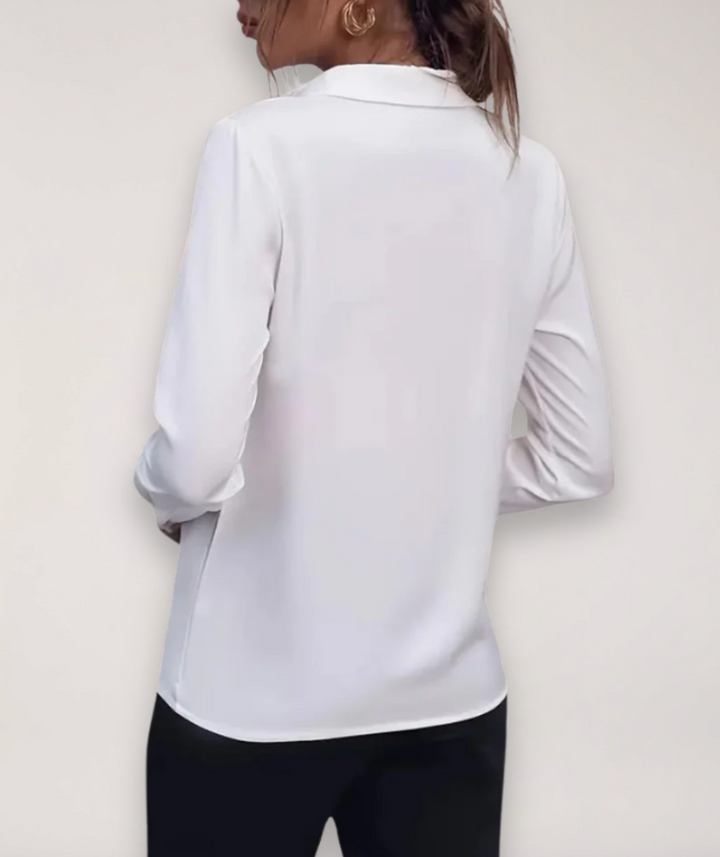 Patrycja | Chemisier boutonné ajusté pour femme 5