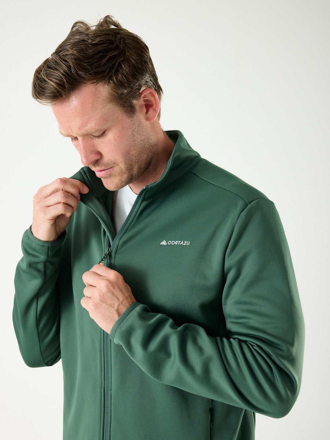 Polaire AR 9M Vert foncé | Homme 2