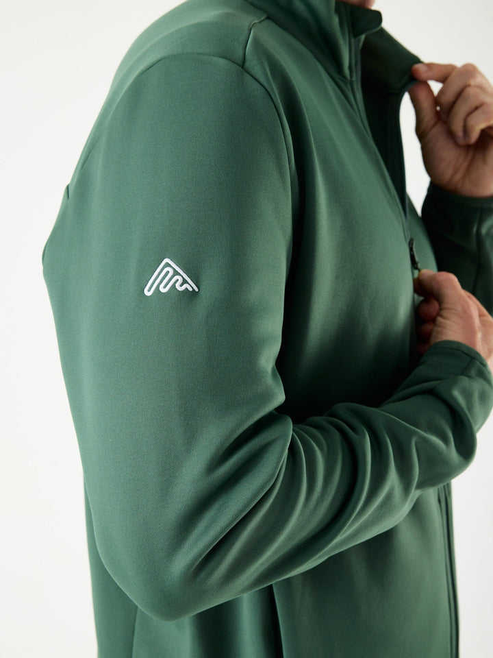 Polaire AR 9M Vert foncé | Homme 4