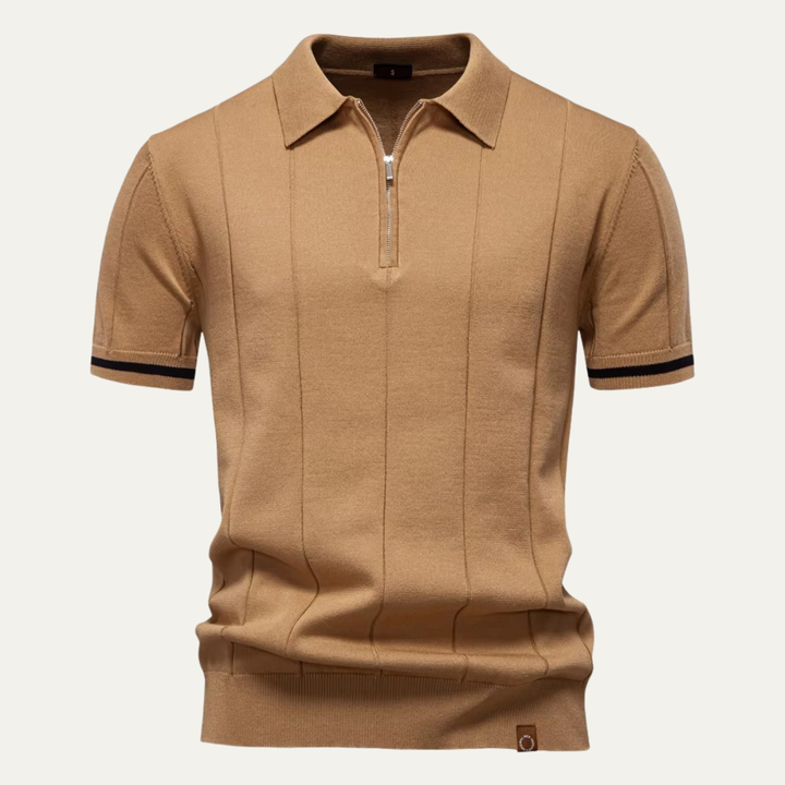 Polo Briarcliff pour homme à col zippé 1