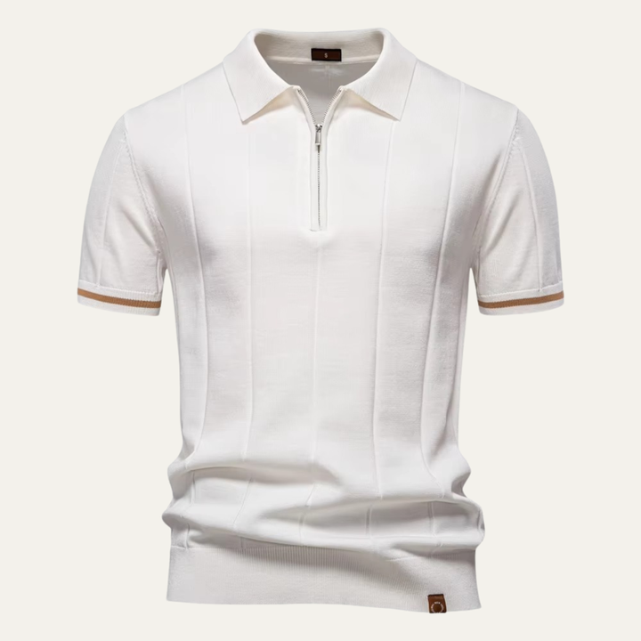 Polo Briarcliff pour homme à col zippé 3