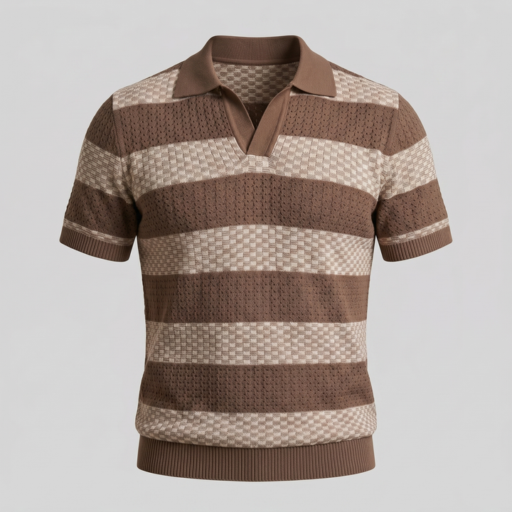 Polo à manches longues pour homme | Coupe classique avec col ouvert 10