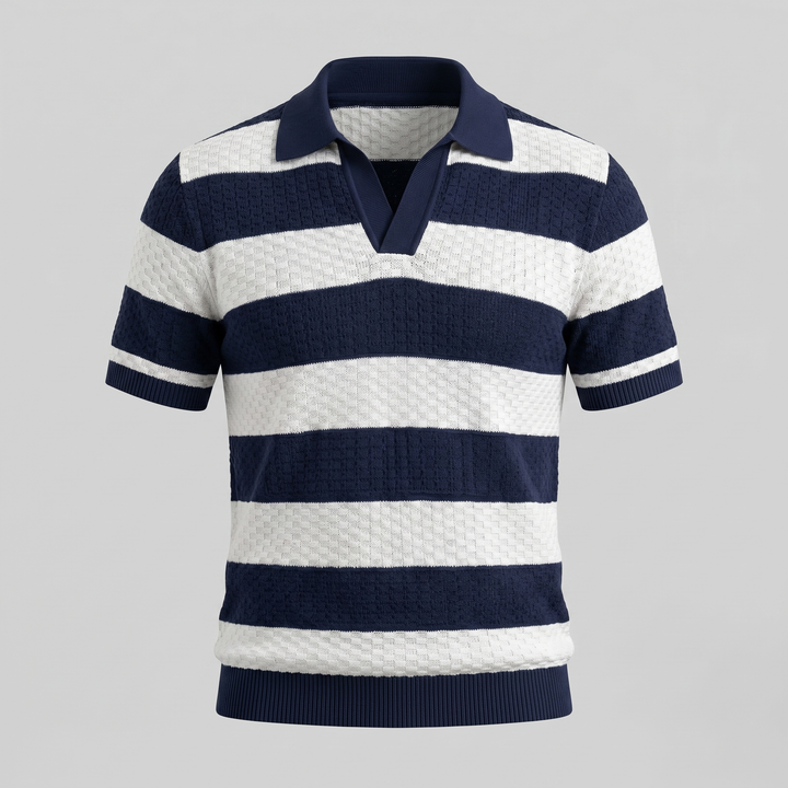 Polo à manches longues pour homme | Coupe classique avec col ouvert 2