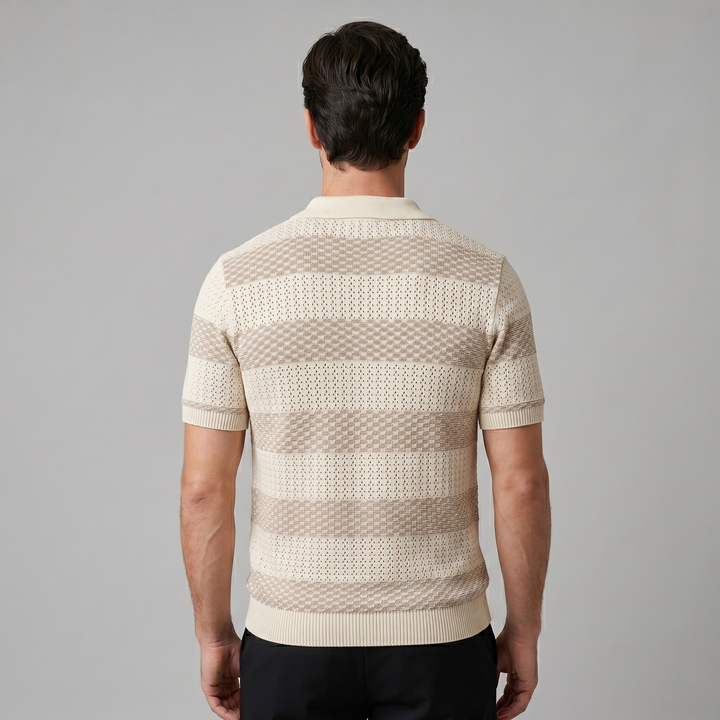 Polo à manches longues pour homme | Coupe classique avec col ouvert 8