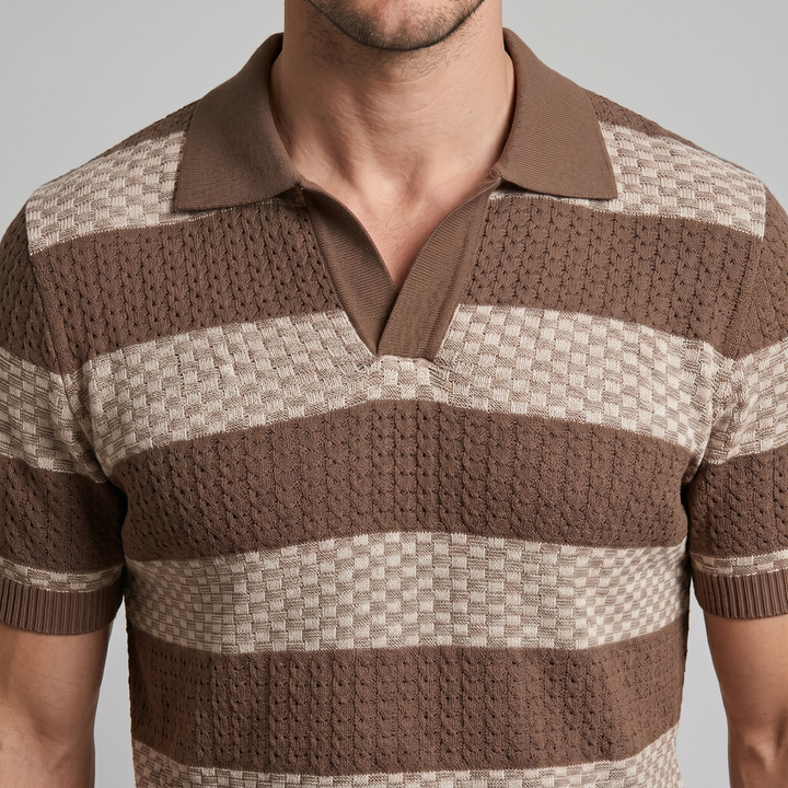 Polo à manches longues pour homme | Coupe classique avec col ouvert 9