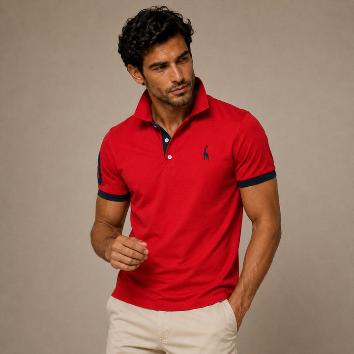 Polo homme manches courtes tenue décontractée chic – Gaétan