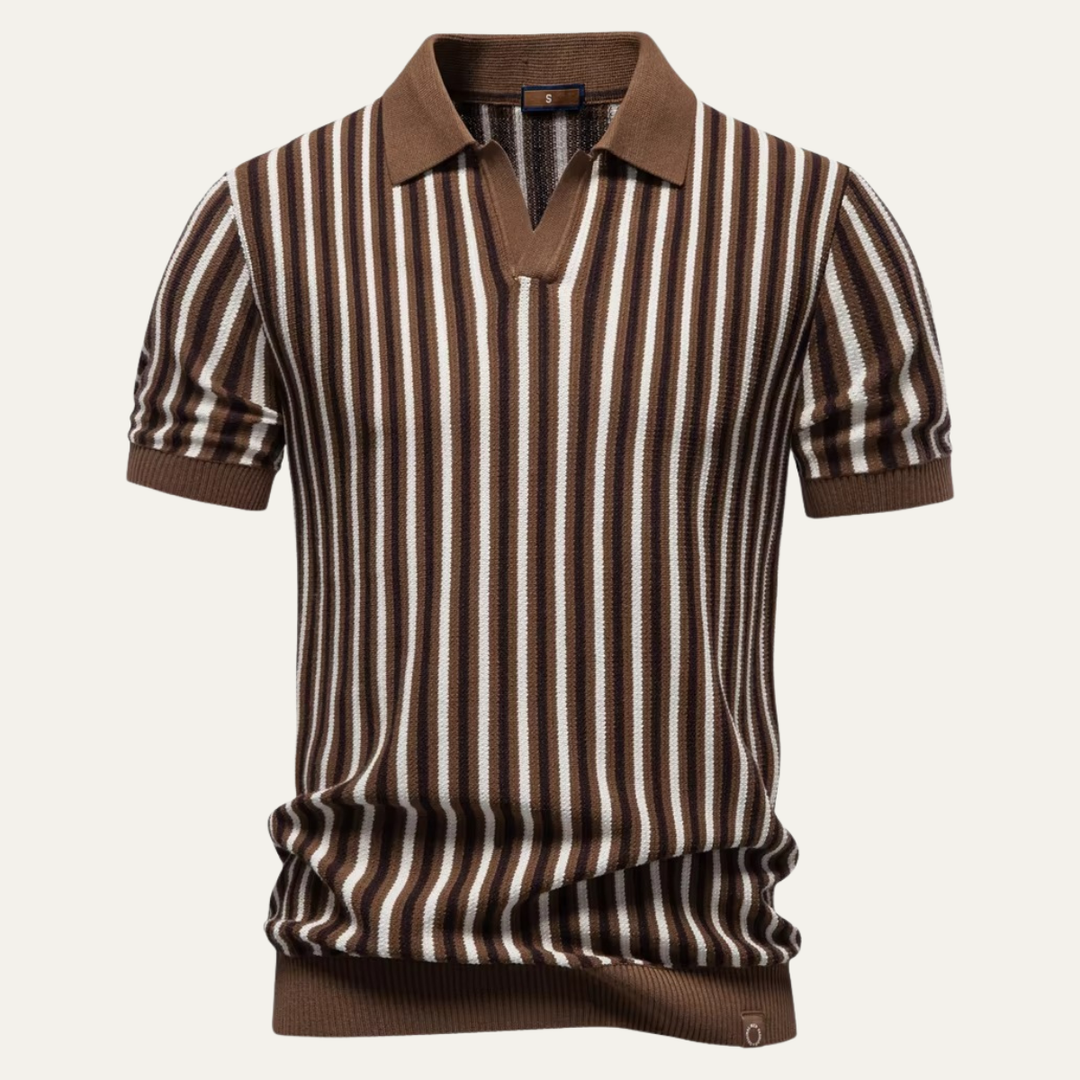 Polo élégant en maille pour homme Greenfield 1