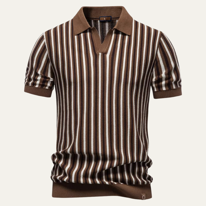 Polo élégant en maille pour homme Greenfield 1