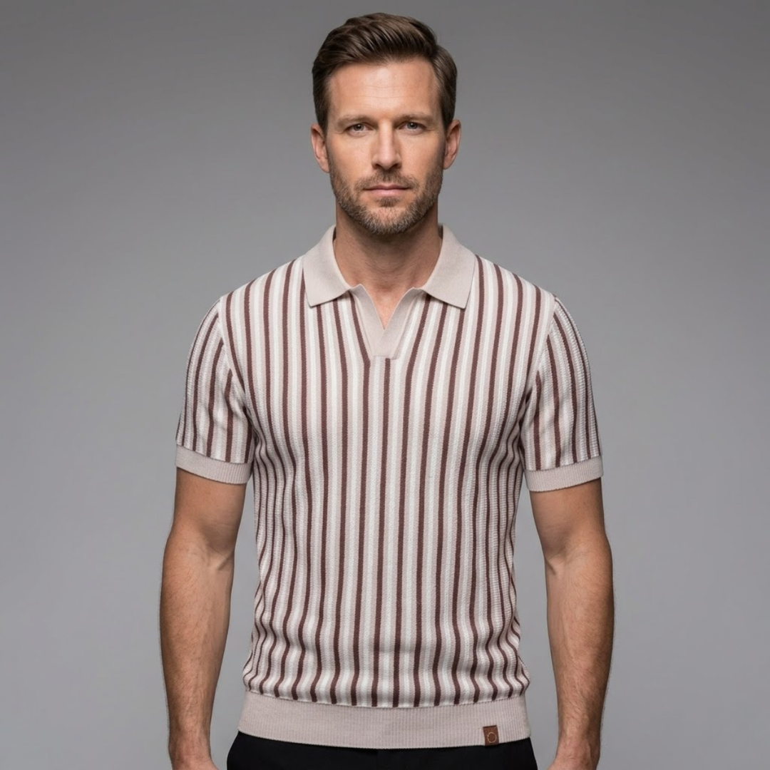 Polo élégant en maille pour homme Greenfield 4