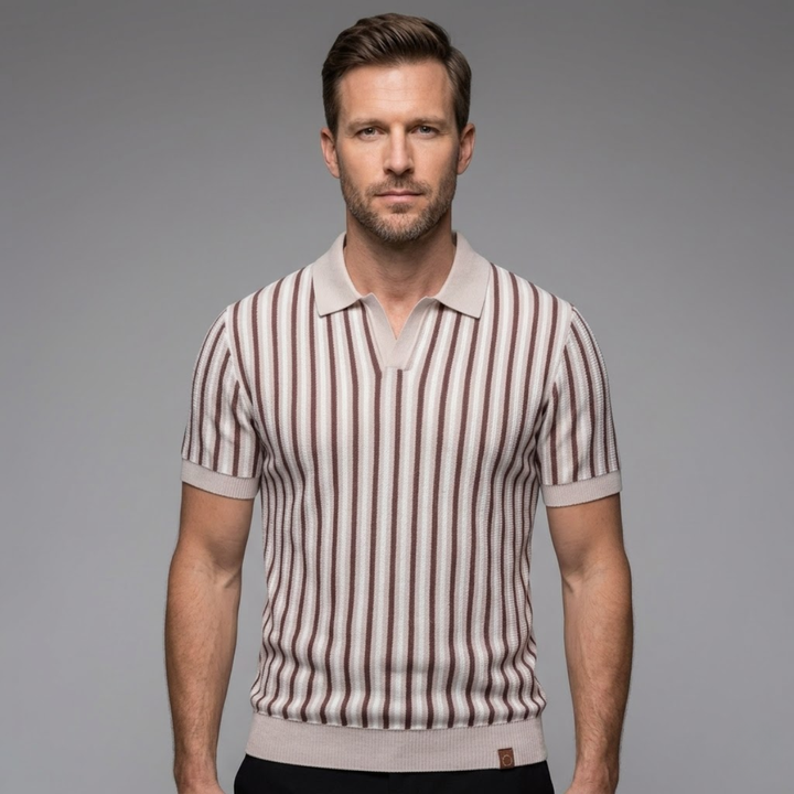 Polo élégant en maille pour homme Greenfield 4