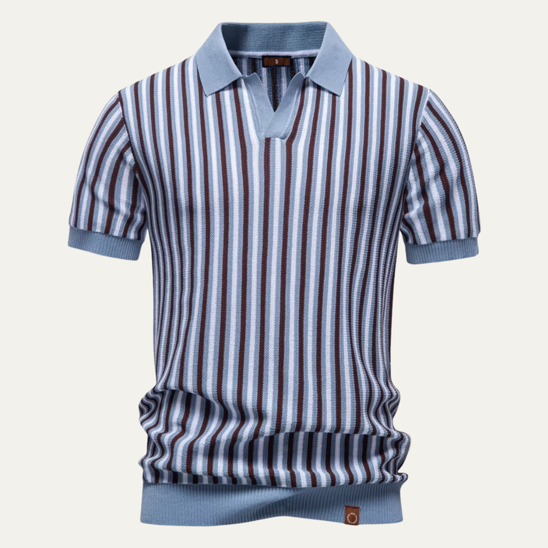 Polo élégant en maille pour homme Greenfield 5
