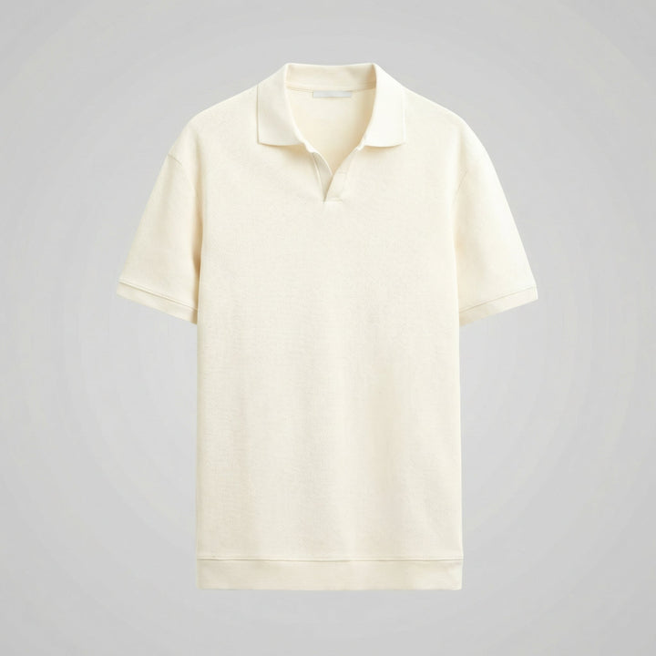 Polo homme | Col V, manches courtes, coupe classique 4