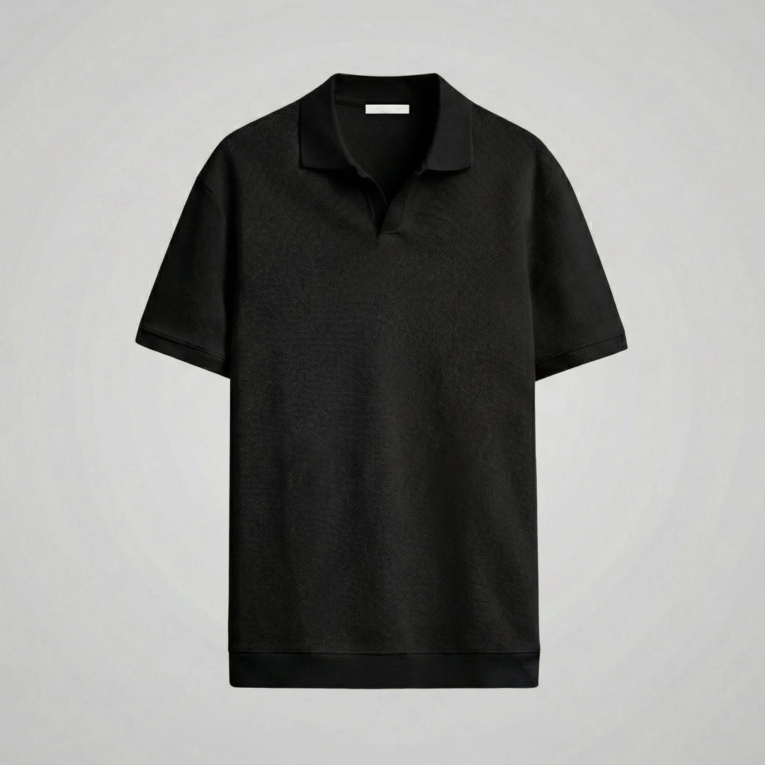 Polo homme | Col V, manches courtes, coupe classique 7