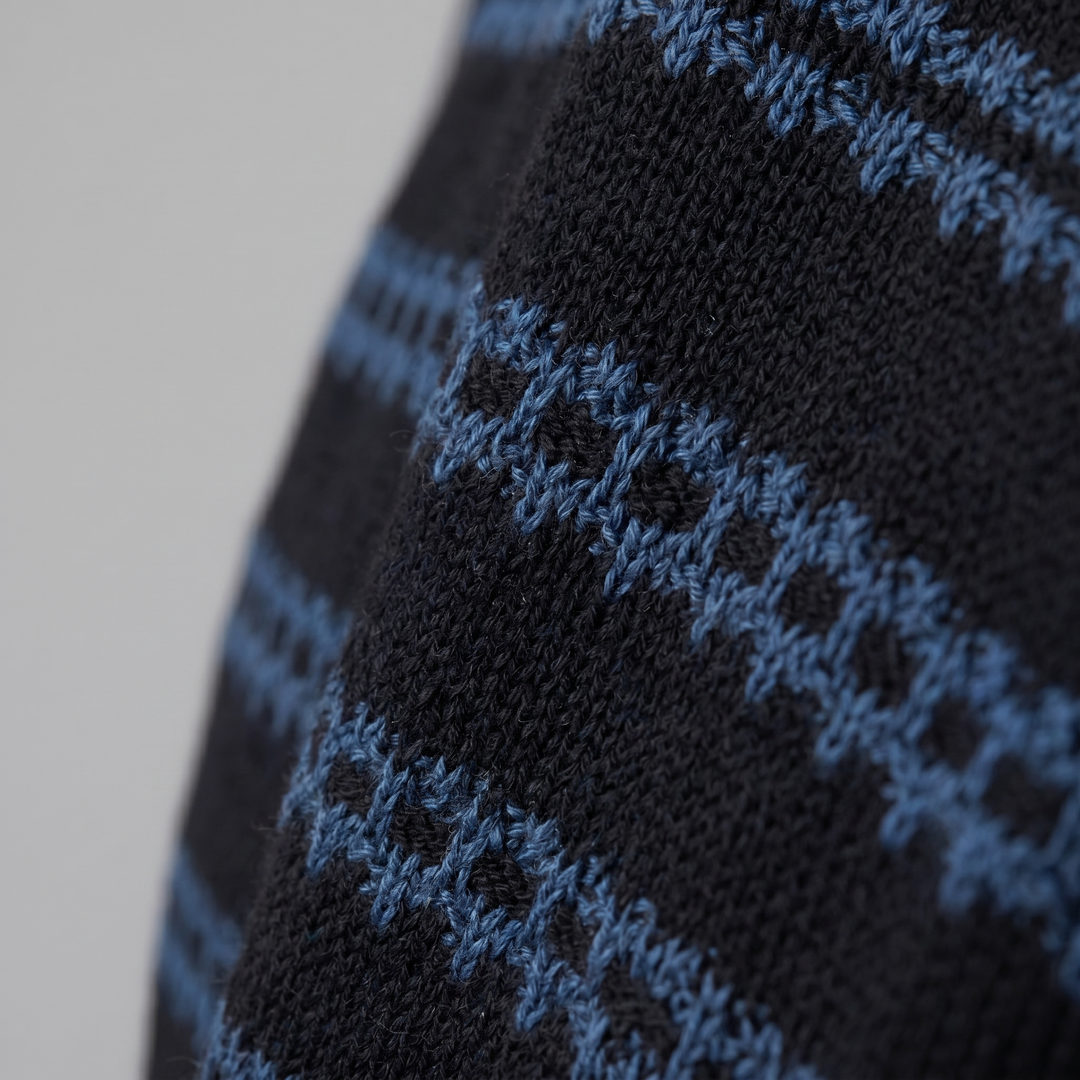 Polo homme | Coupe ajustée à rayures classiques 8