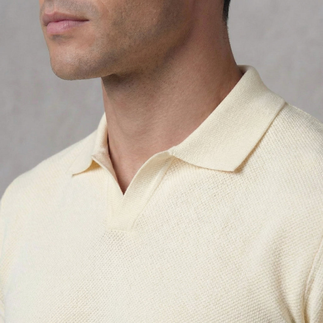 Polo homme à col V | Coupe classique 0