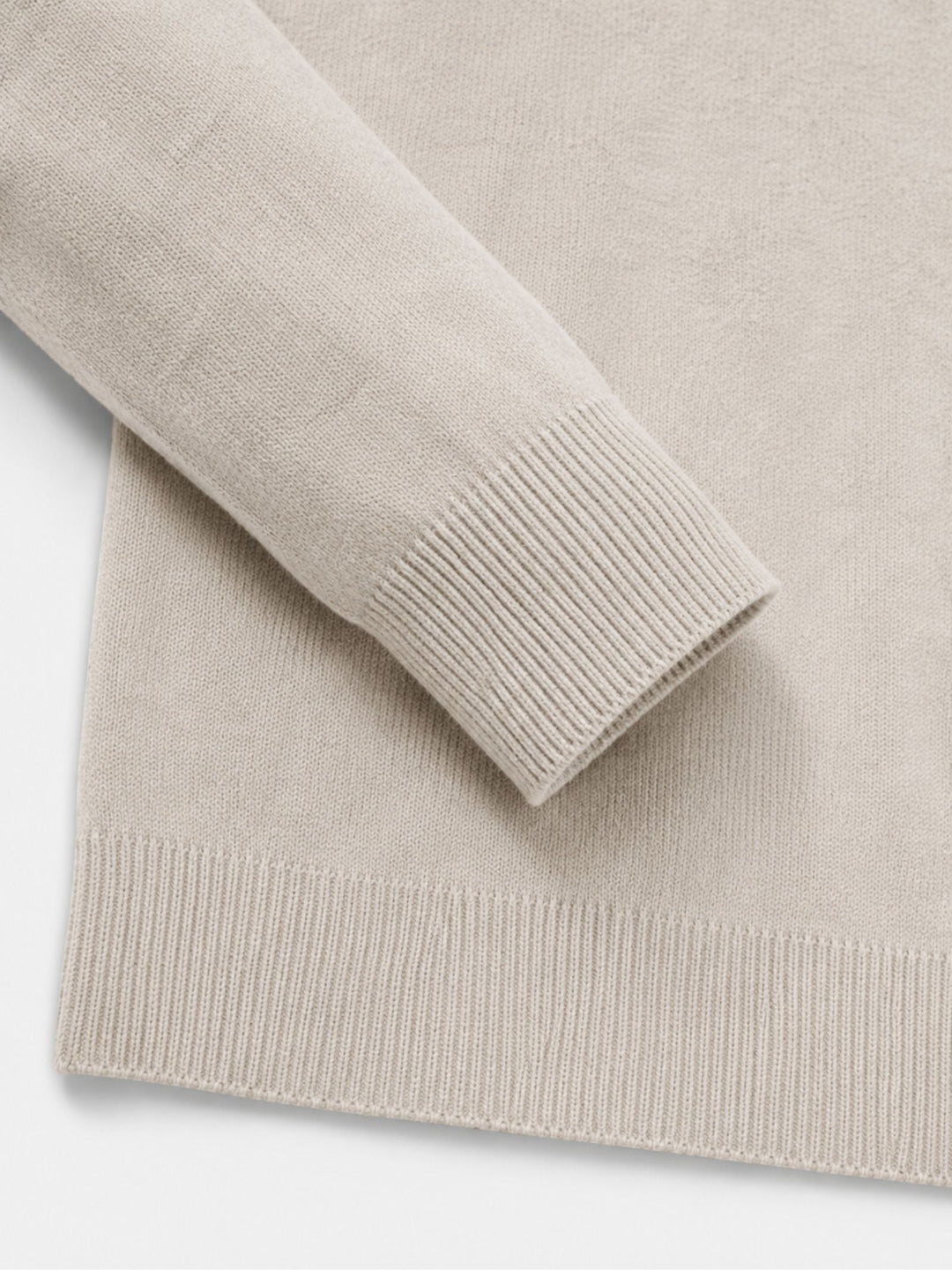 Pull Hugo Merino pour homme, col V en laine, fermeture éclair 7