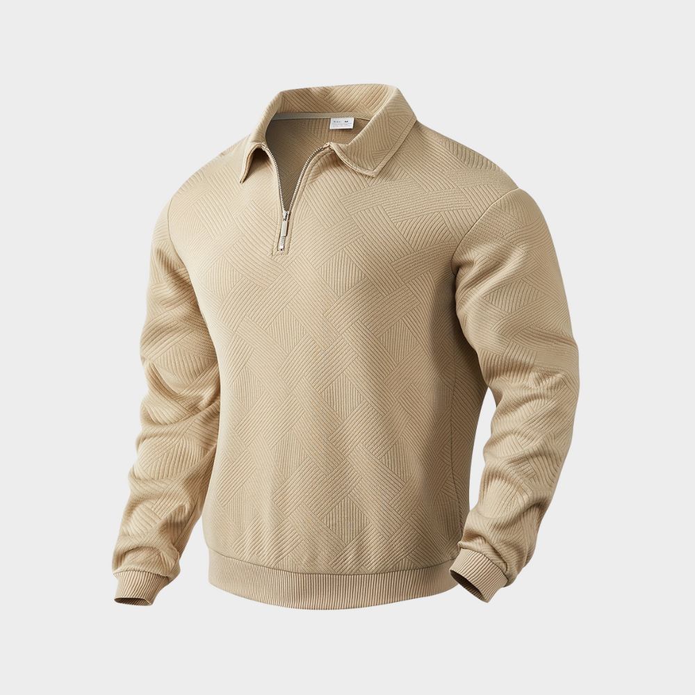 Pull Victor - Premium à quart de zip 1