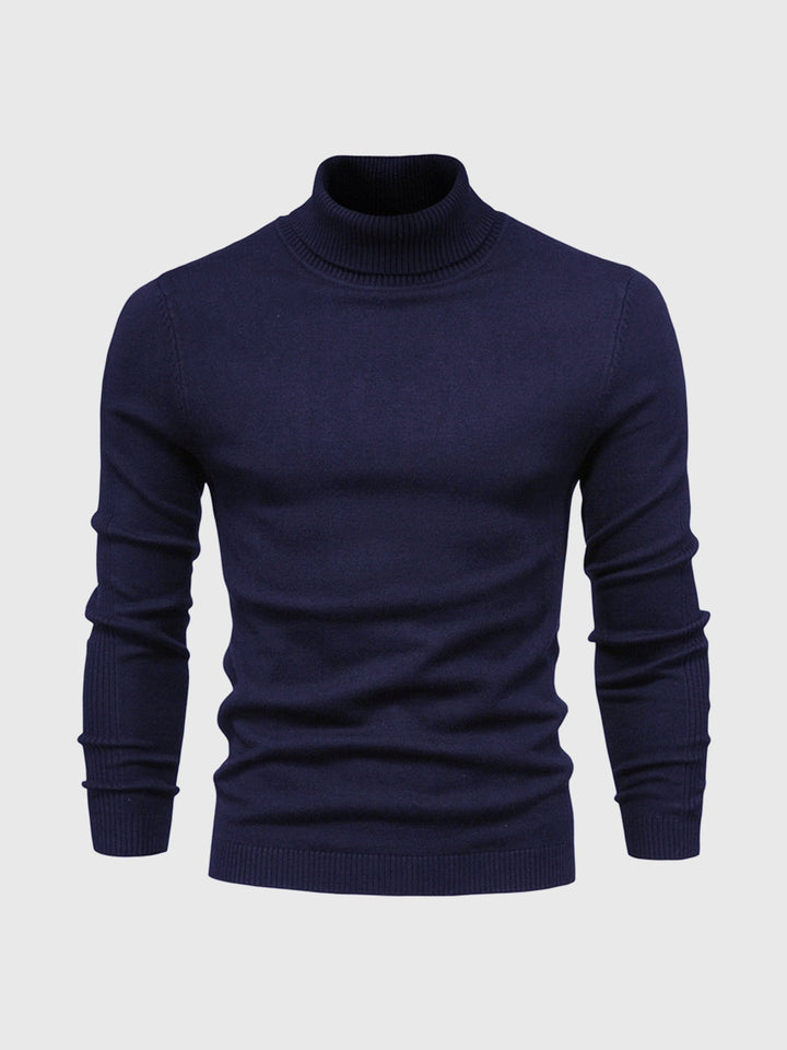 Pull homme | Col roulé, coupe classique 11