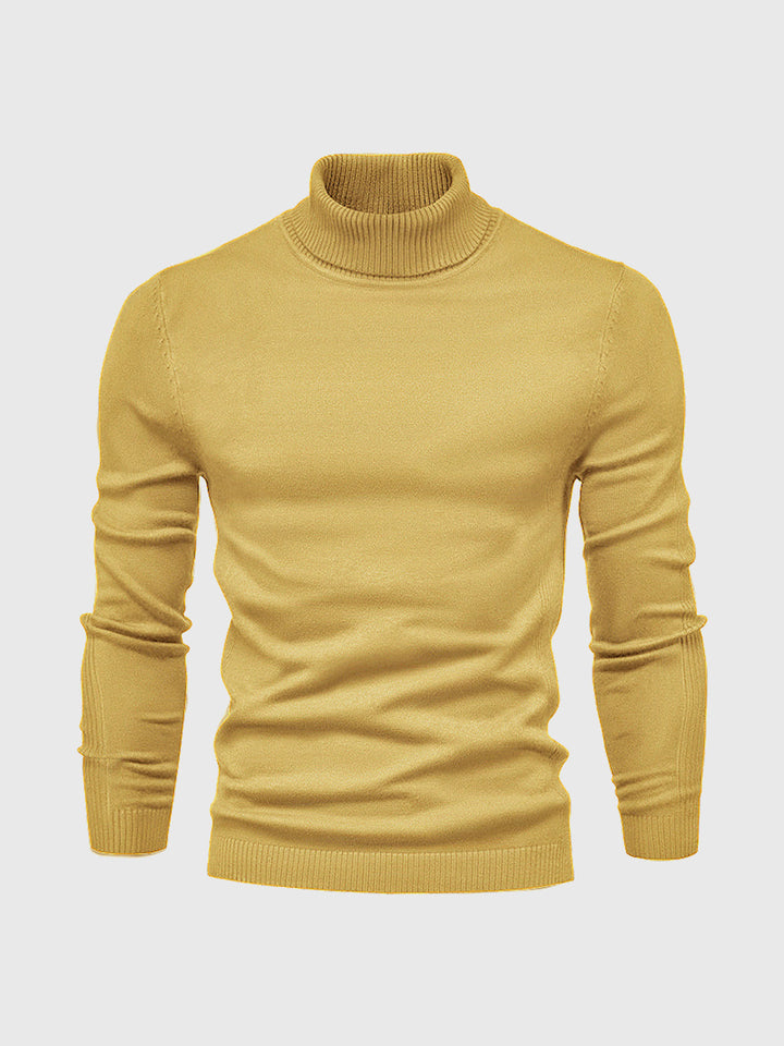Pull homme | Col roulé, coupe classique 14