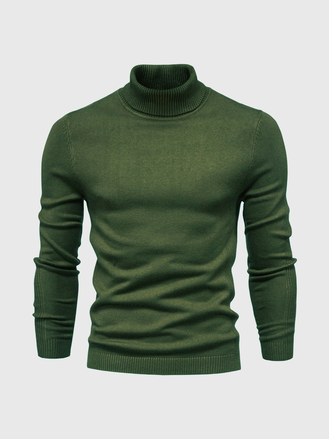 Pull homme | Col roulé, coupe classique 15