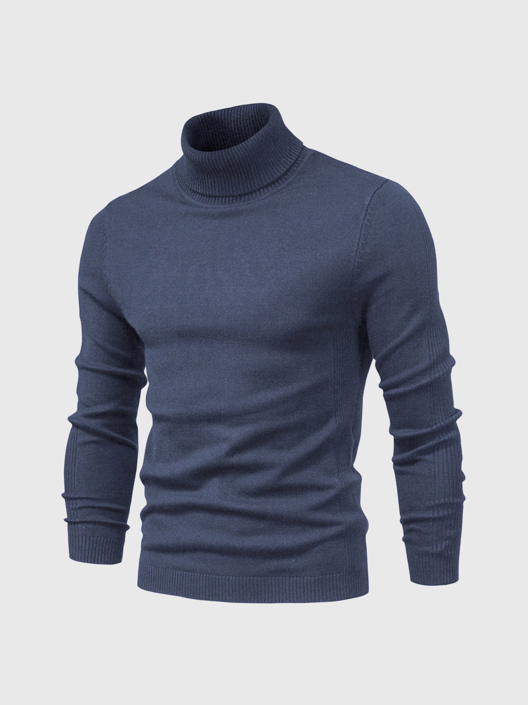 Pull homme | Col roulé, coupe classique 2