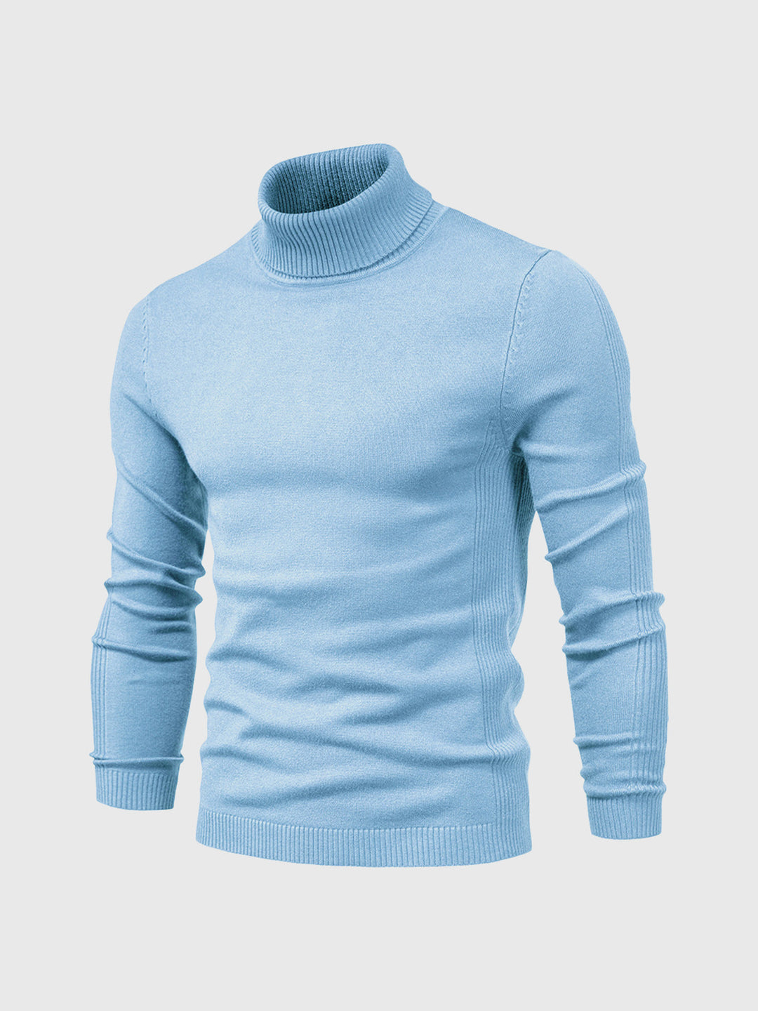 Pull homme | Col roulé, coupe classique 3