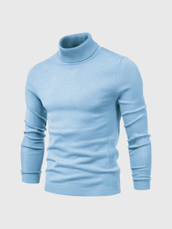 Pull homme | Col roulé, coupe classique 3