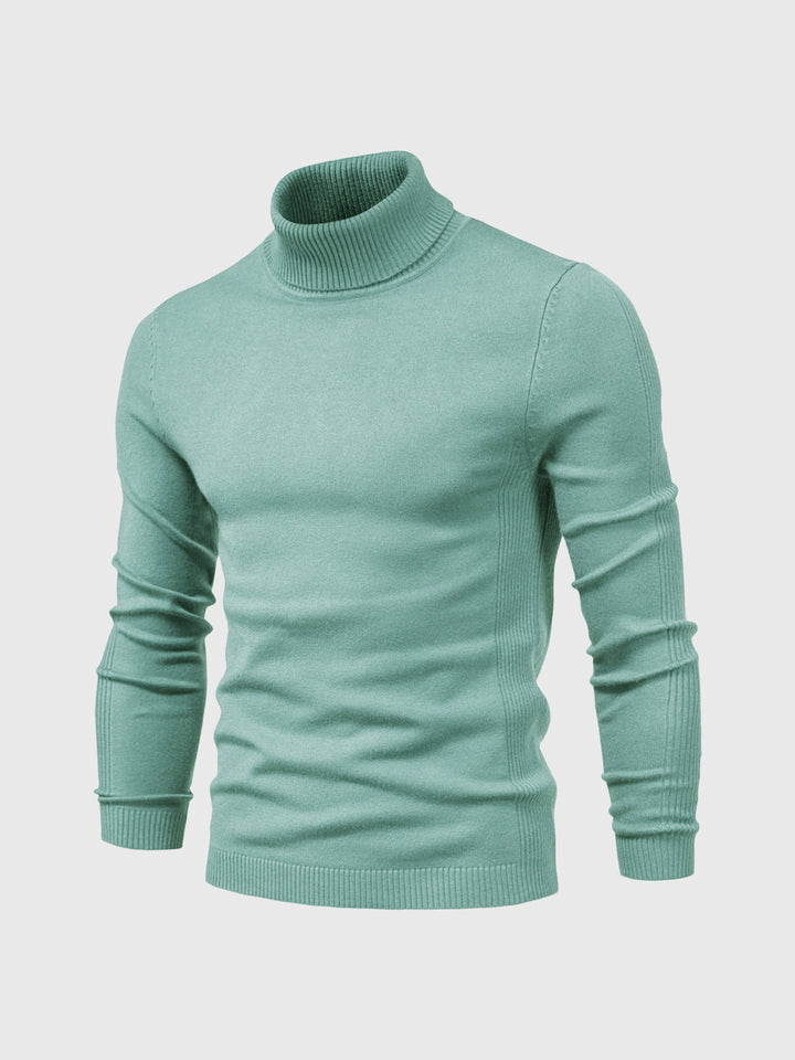 Pull homme | Col roulé, coupe classique 4