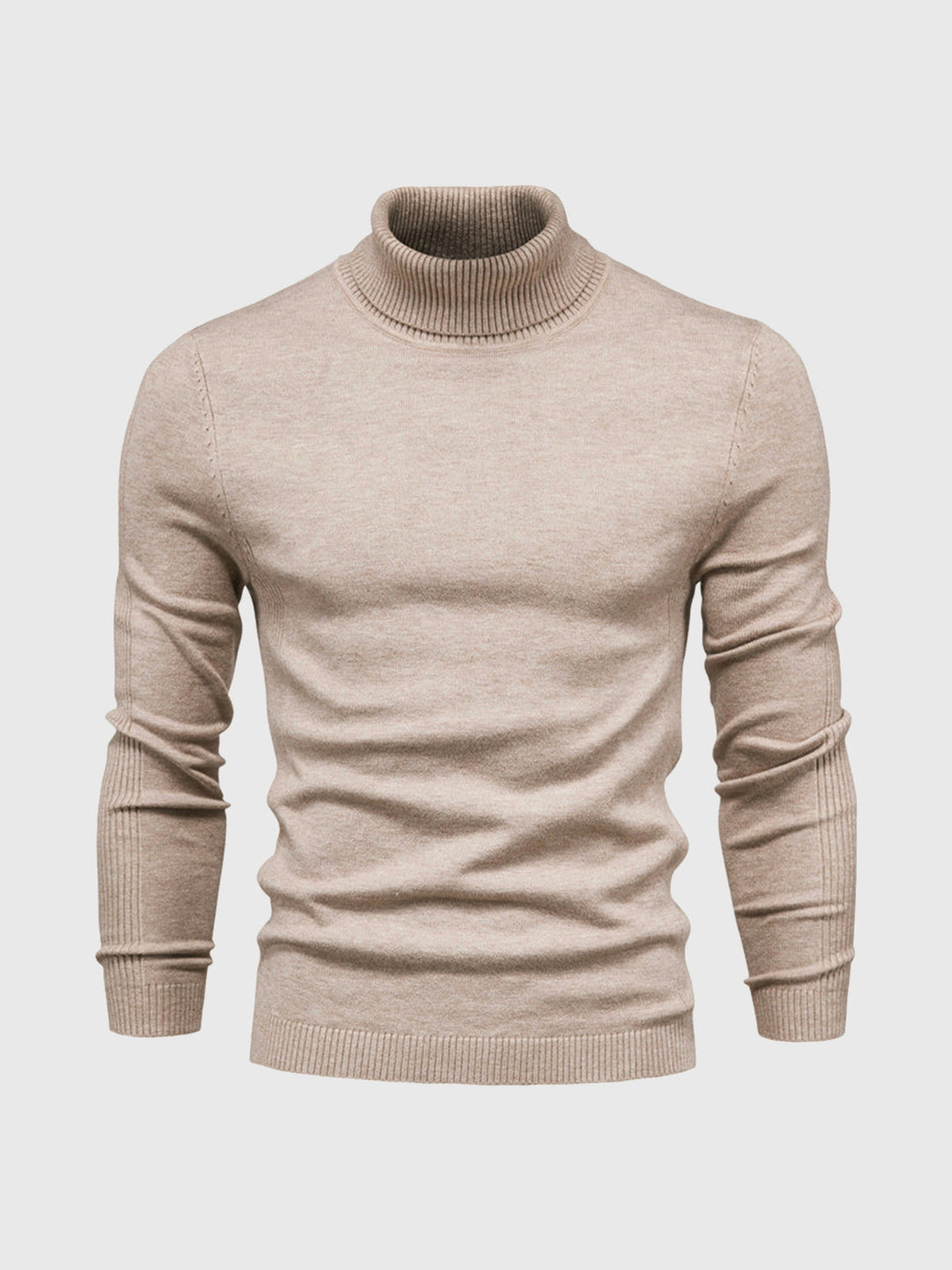 Pull homme | Col roulé, coupe classique 7