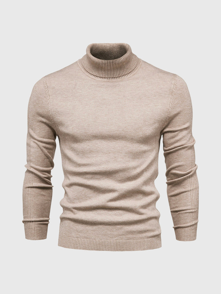 Pull homme | Col roulé, coupe classique 7