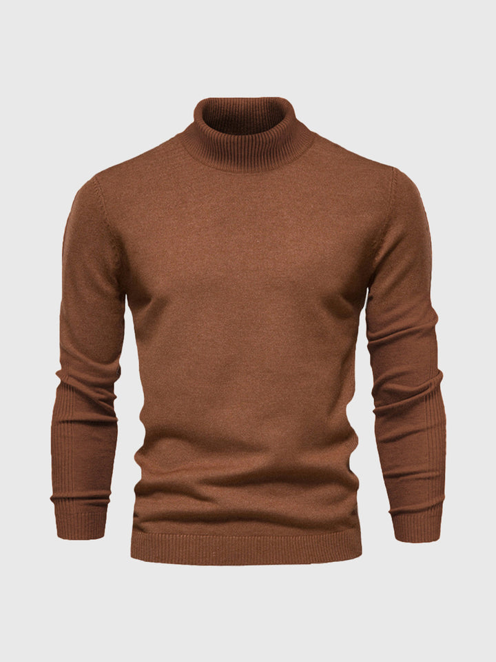 Pull homme | Col roulé, coupe classique 8