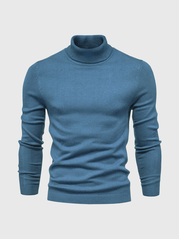 Pull homme | Col roulé, coupe classique 9
