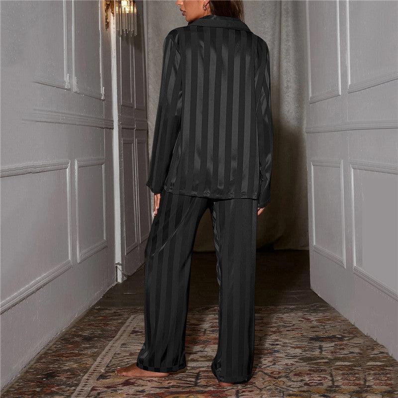 Pyjamas en satin pour femmes, pyjamas d'été en soie pour femmes, ensembles de nuit en satin pour femmes 8