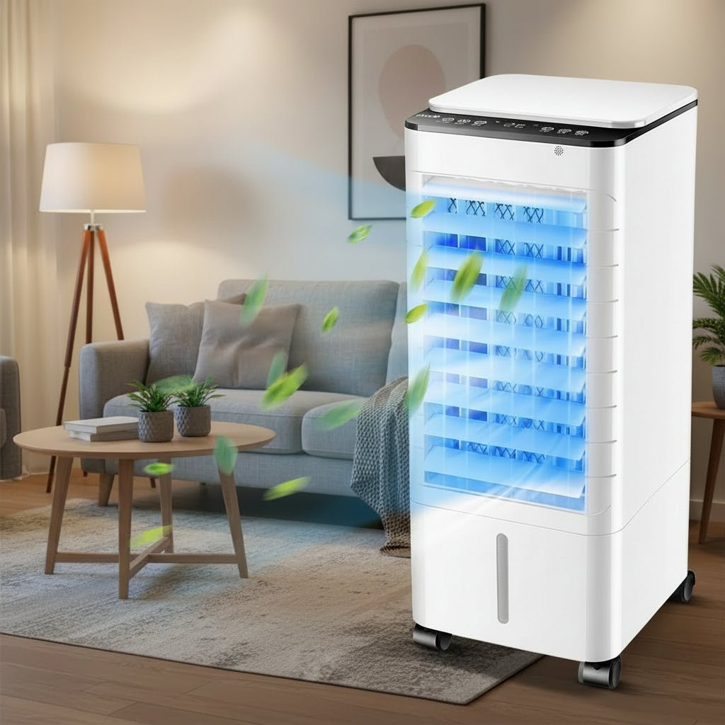 Rafraîchisseur d'air 3 en 1 Virello – Rafraîchit, humidifie et fait circuler l'air 0