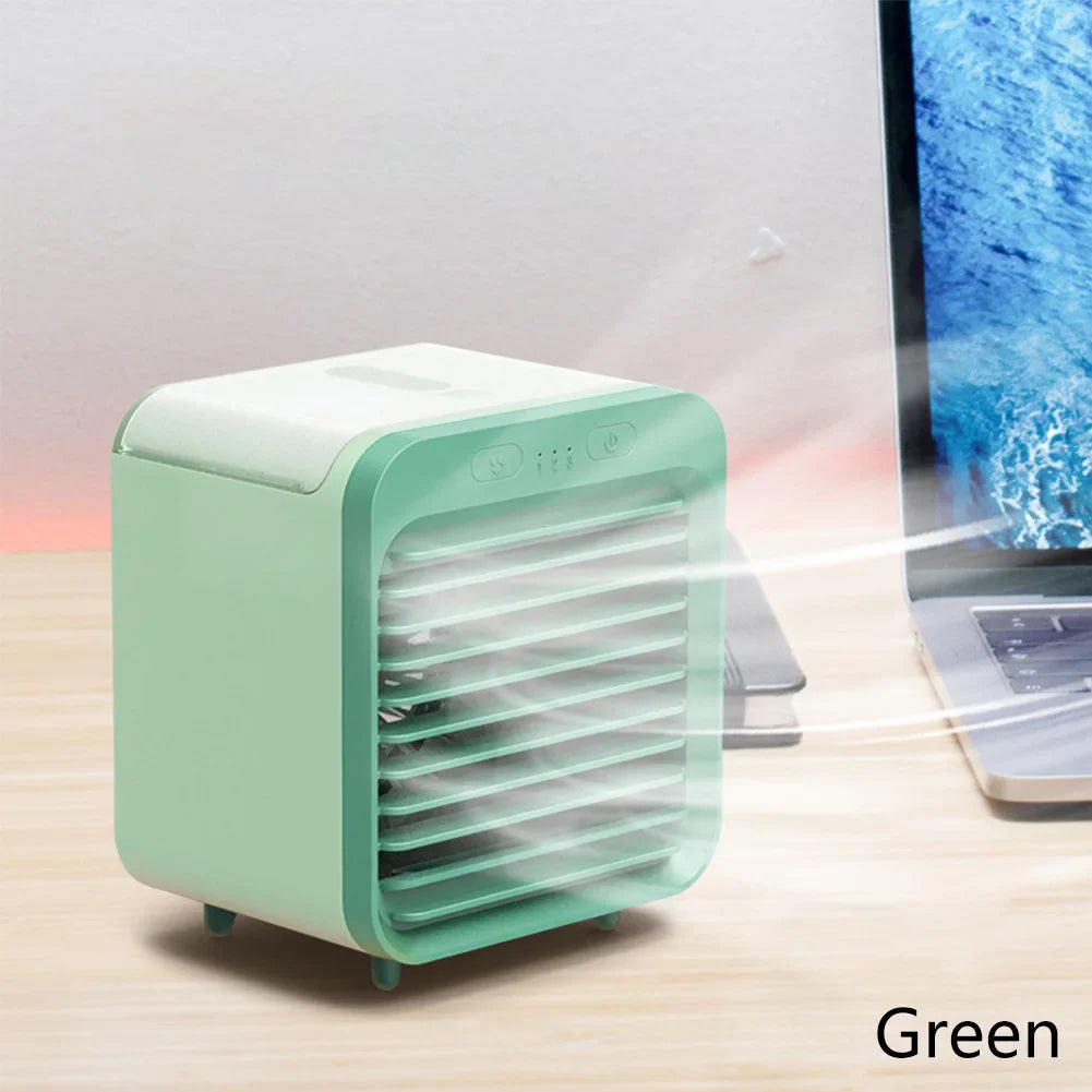 Refroidisseur d'air – Mini refroidisseur d'air portable avec réservoir d'eau et 3 réglages 0