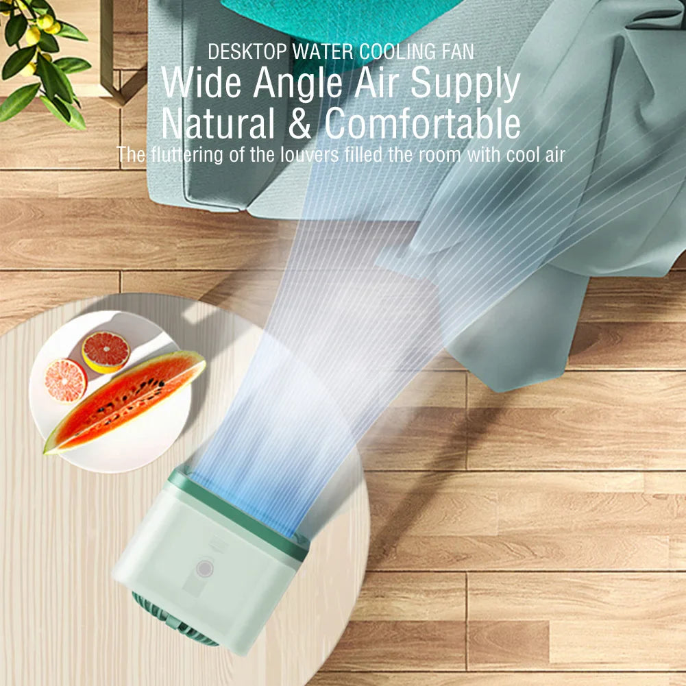 Refroidisseur d'air – Mini refroidisseur d'air portable avec réservoir d'eau et 3 réglages 6