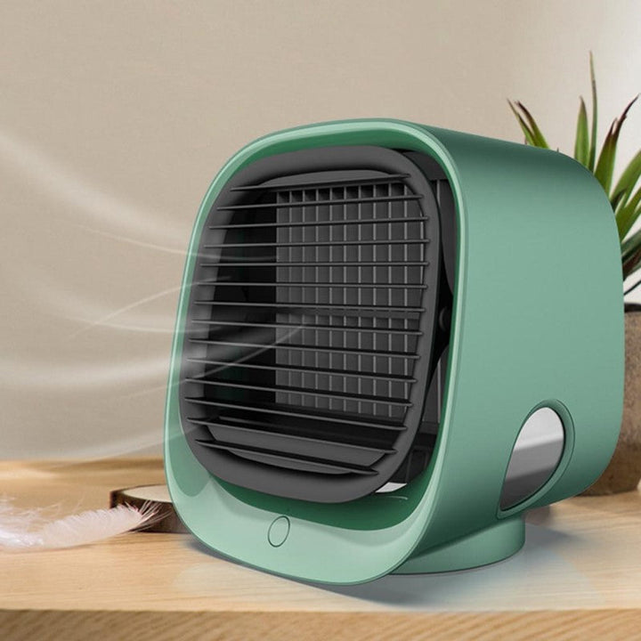 Refroidisseur d'air et humidificateur compact avec alimentation USB et refroidissement silencieux 5