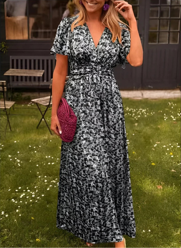 Robe Longue Femme | Imprimé Fleuri Coloré | Taille Marquée & Coupe Fluide Été 9