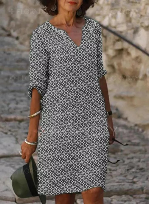 Robe d'été ample pour femme | Style décontracté, léger et confortable 1