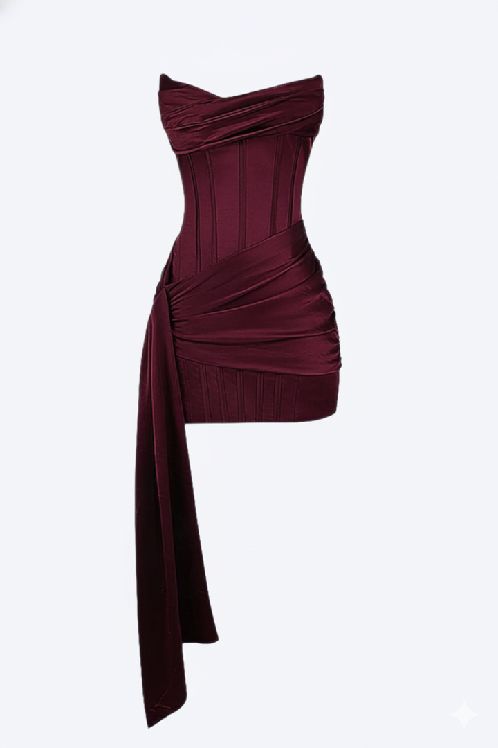 Robe de soirée courte et élégante Valerios Fashion pour femme 0
