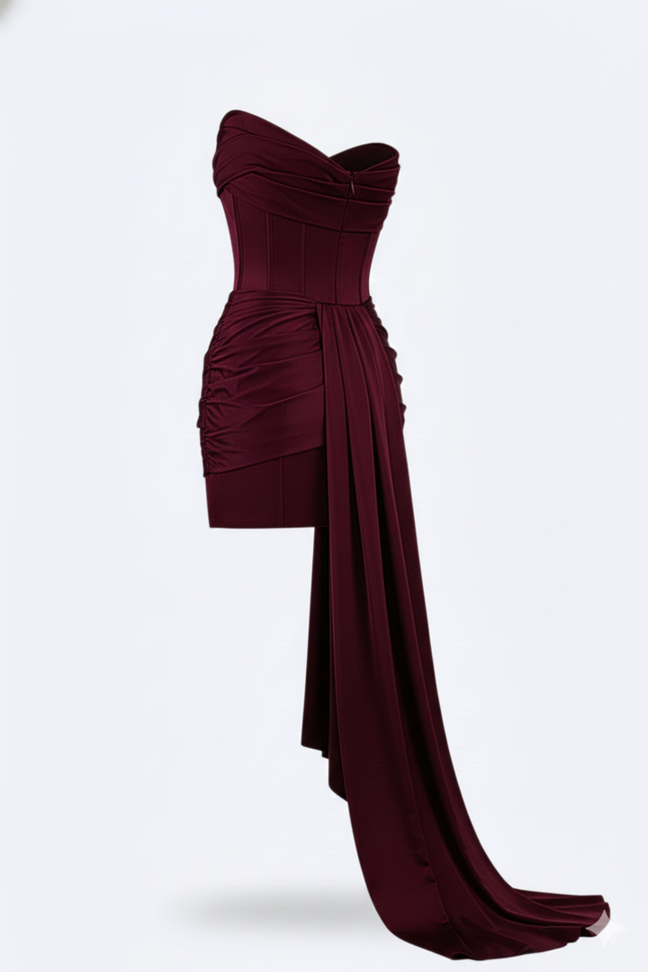 Robe de soirée courte et élégante Valerios Fashion pour femme 2