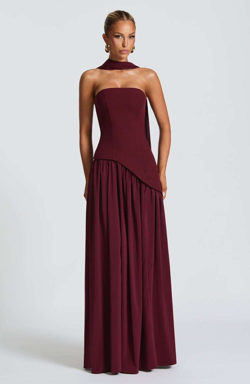 Robe maxi fendue Luxe Chic 1
