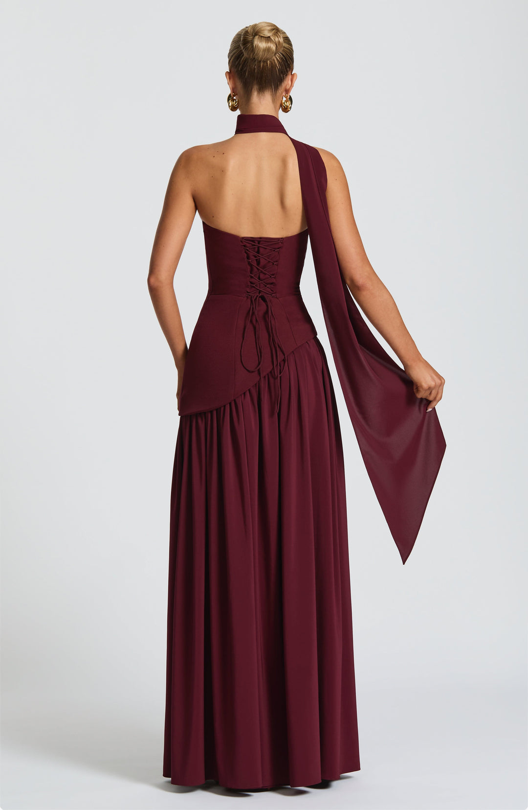 Robe maxi fendue Luxe Chic 12