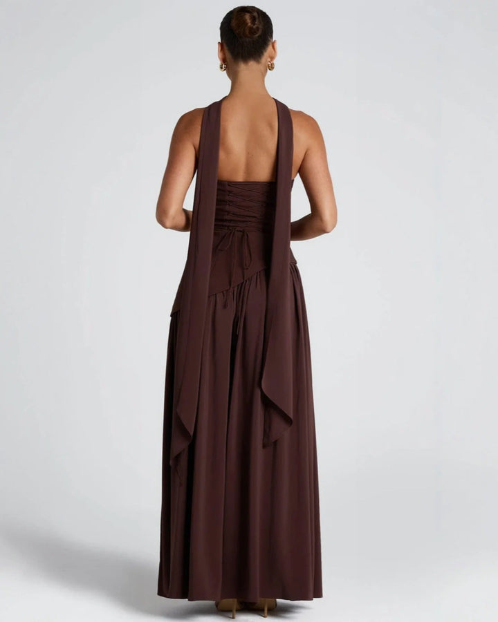 Robe maxi fendue Luxe Chic 7