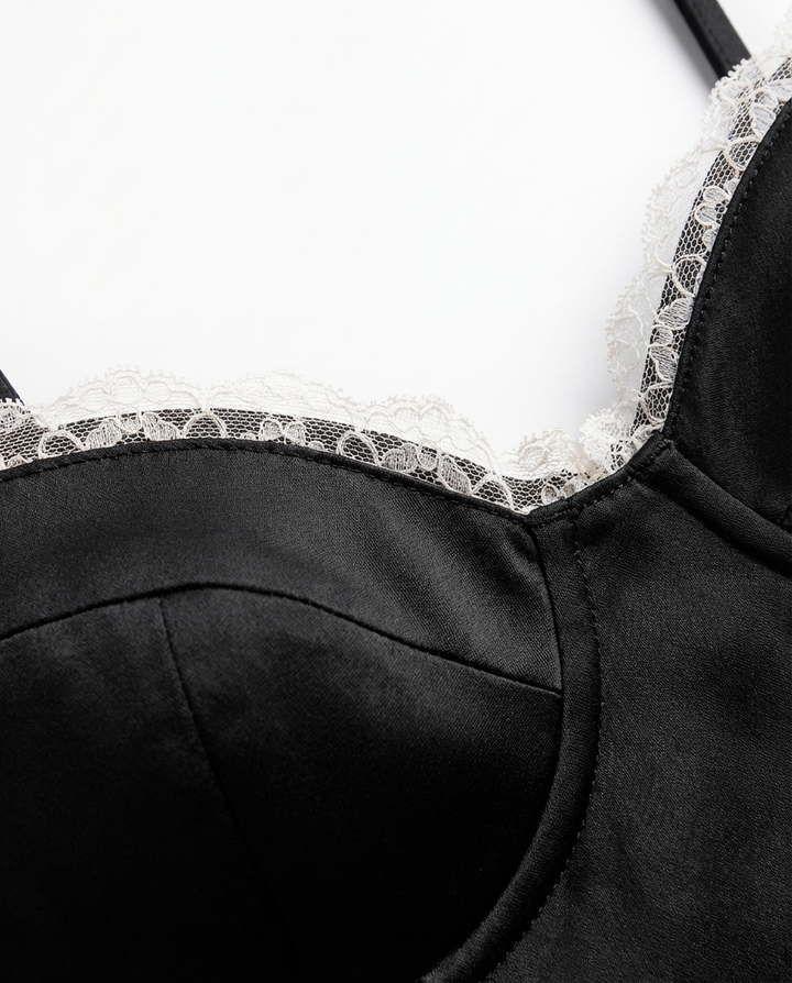 Robe midi à bretelles | Ligne élégante | Coupe fluide pour le soir 6