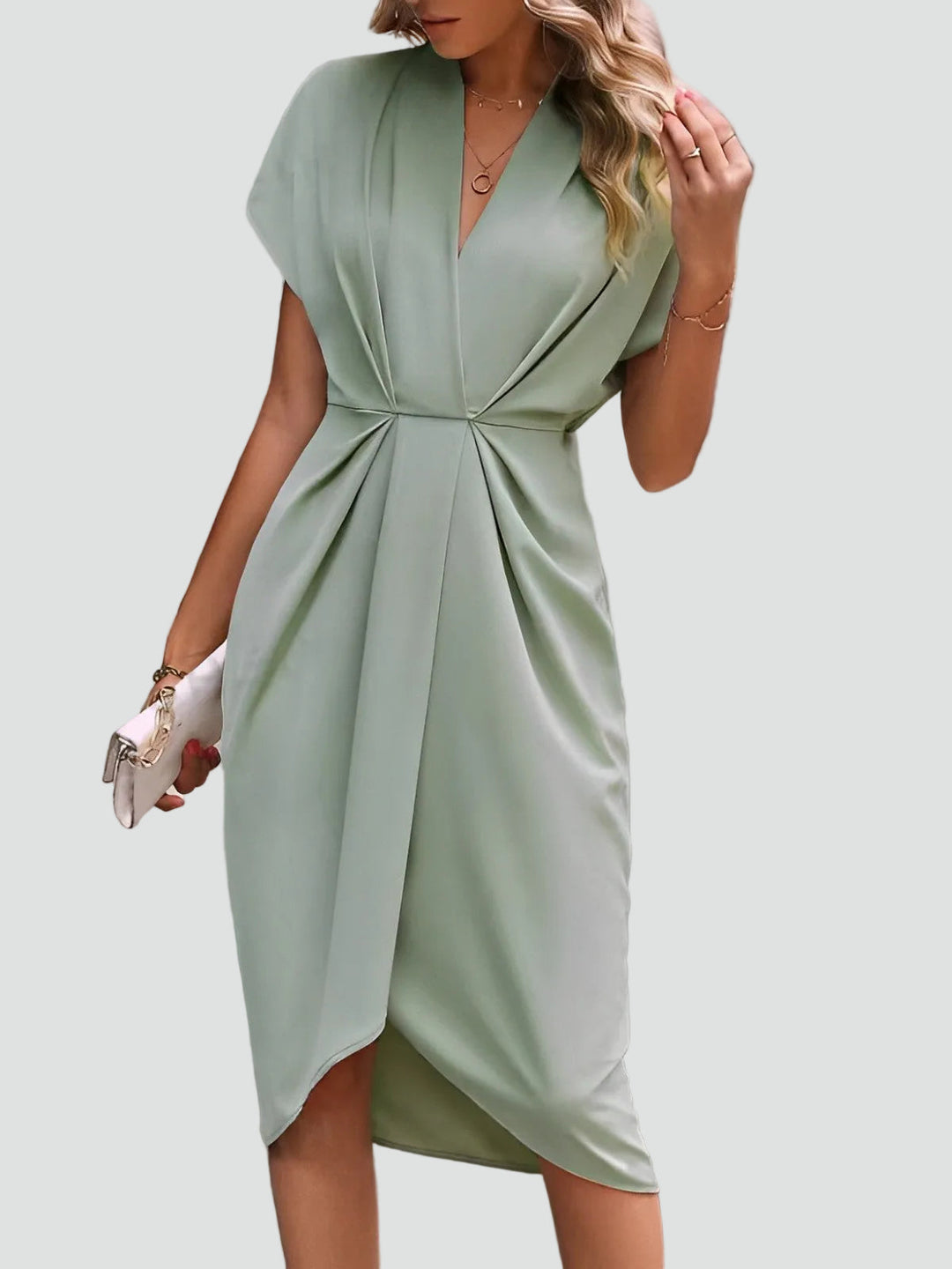 Robe portefeuille élégante pour femme - Met en valeur la silhouette 2