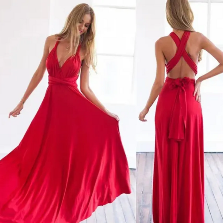 Robe portefeuille femme | Coupe croisée avec drapé 12