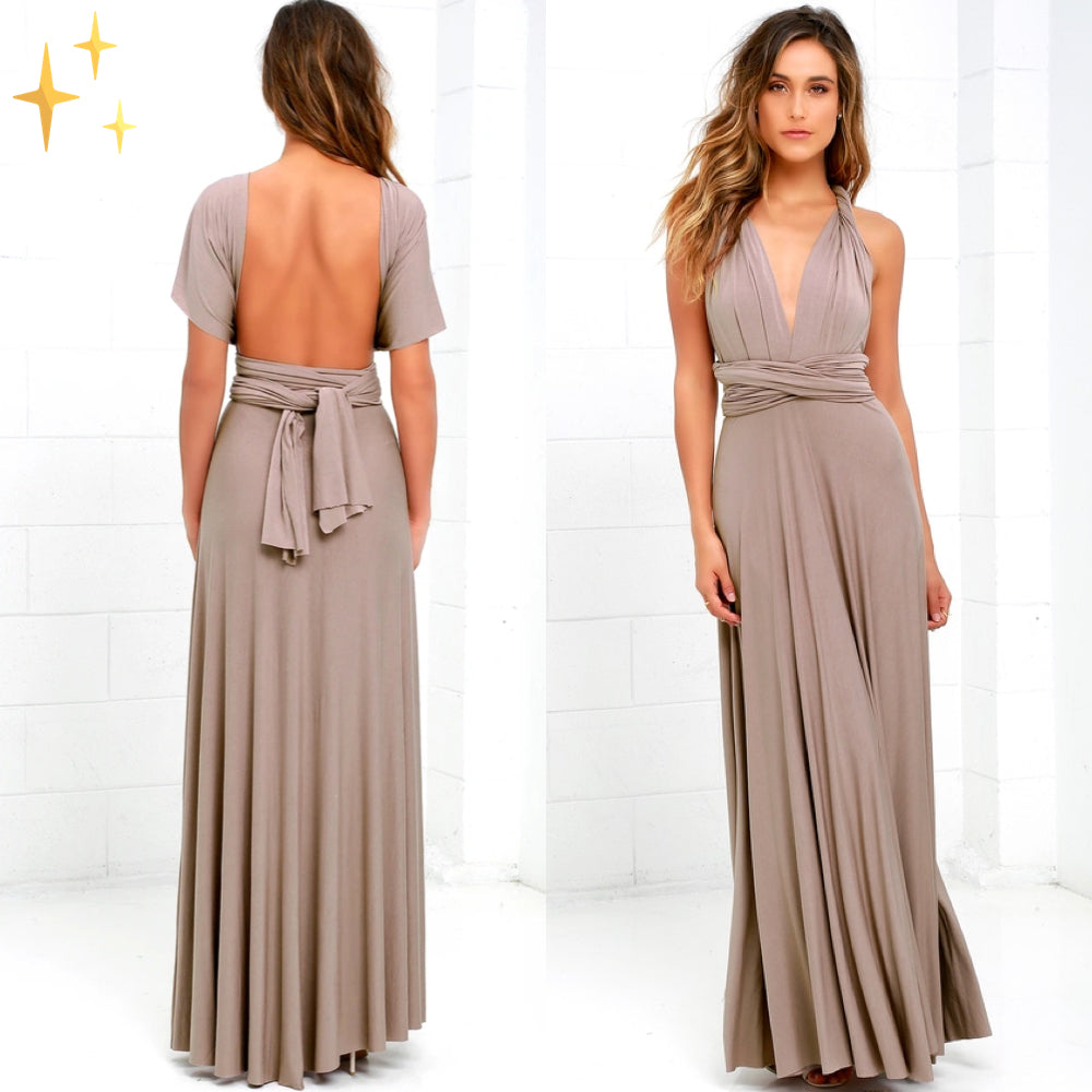 Robe portefeuille femme | Coupe croisée avec drapé 2